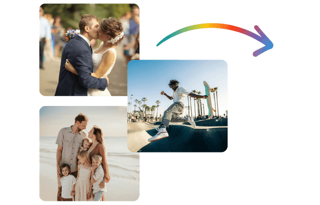 Photos flowing into delivery